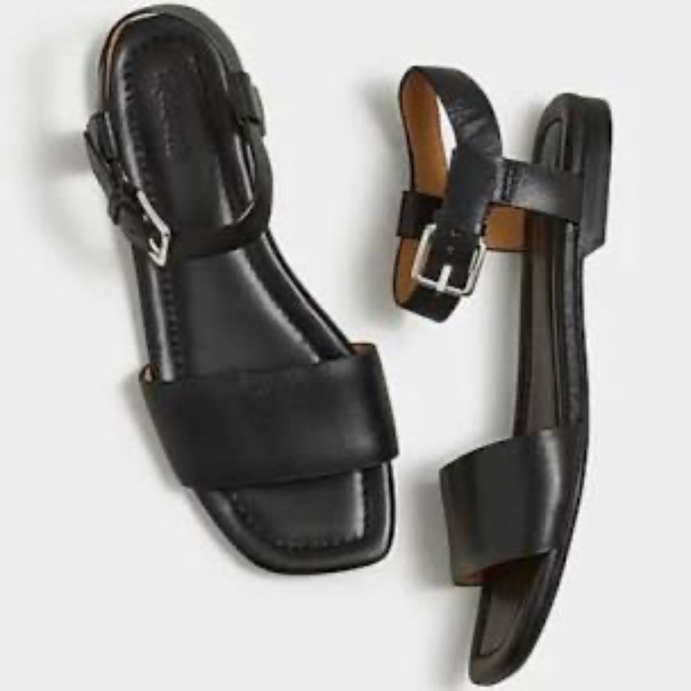 Madewell Karla Ankle Strap Sandals NWOT